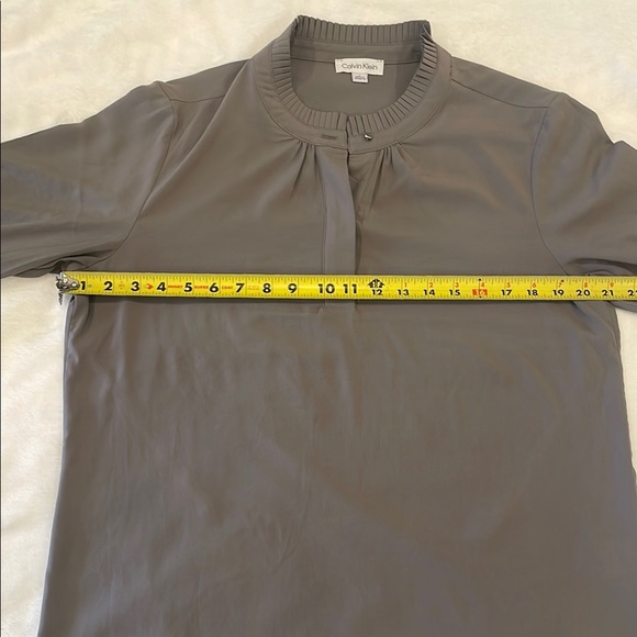 Calvin Klein Large Gray Women's Top - Picture 5 of 8